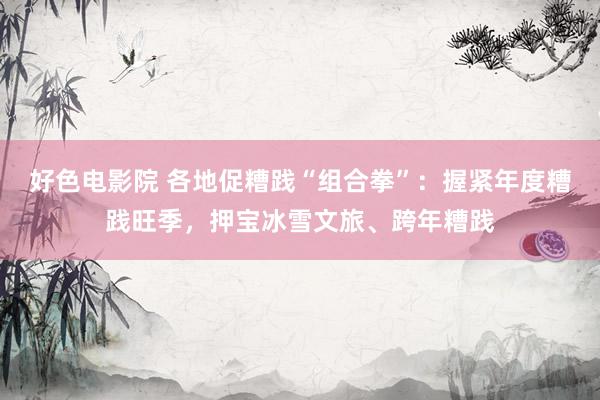 好色电影院 各地促糟践“组合拳”：握紧年度糟践旺季，押宝冰雪文旅、跨年糟践