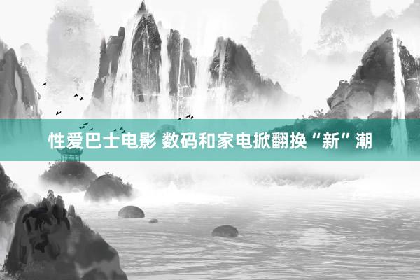 性爱巴士电影 数码和家电掀翻换“新”潮