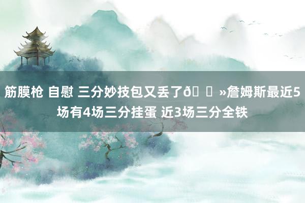 筋膜枪 自慰 三分妙技包又丢了👻詹姆斯最近5场有4场三分挂蛋 近3场三分全铁
