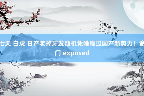 七天 白虎 日产老掉牙发动机凭啥赢过国产新势力！命门 exposed