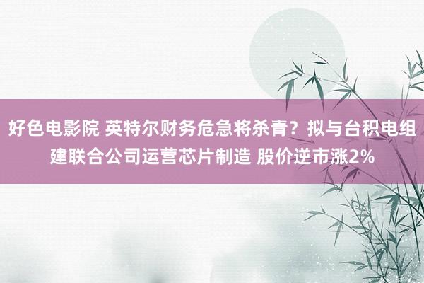好色电影院 英特尔财务危急将杀青？拟与台积电组建联合公司运营芯片制造 股价逆市涨2%
