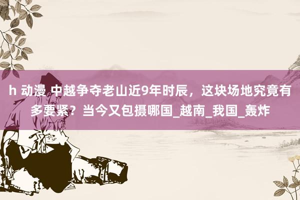 h 动漫 中越争夺老山近9年时辰，这块场地究竟有多要紧？当今又包摄哪国_越南_我国_轰炸