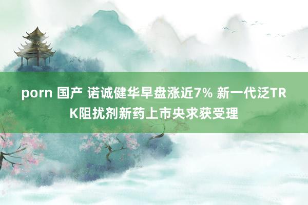 porn 国产 诺诚健华早盘涨近7% 新一代泛TRK阻扰剂新药上市央求获受理